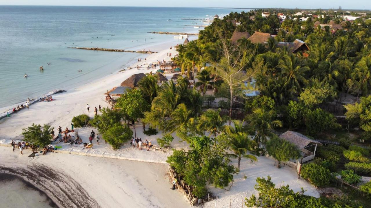 Beach Guesthouse Holbox Apartments & Suites Exterior foto